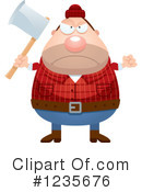 Lumberjack Clipart #1235676 by Cory Thoman