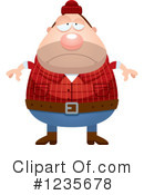 Lumberjack Clipart #1235678 by Cory Thoman