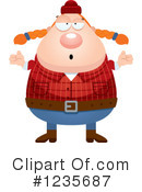 Lumberjack Clipart #1235687 by Cory Thoman