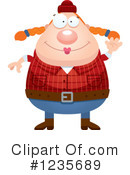 Lumberjack Clipart #1235689 by Cory Thoman