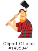 Lumberjack Clipart #1435941 by BNP Design Studio