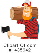 Lumberjack Clipart #1435942 by BNP Design Studio
