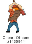 Lumberjack Clipart #1435944 by BNP Design Studio