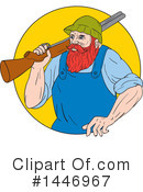 Lumberjack Clipart #1446967 by patrimonio
