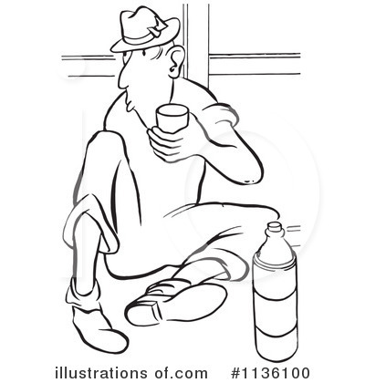Drinking Clipart #1136100 by Picsburg