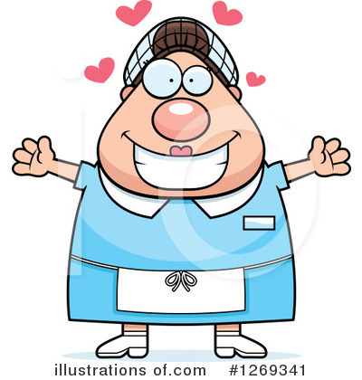 Royalty-Free (RF) Lunch Lady Clipart Illustration by Cory Thoman - Stock Sample #1269341