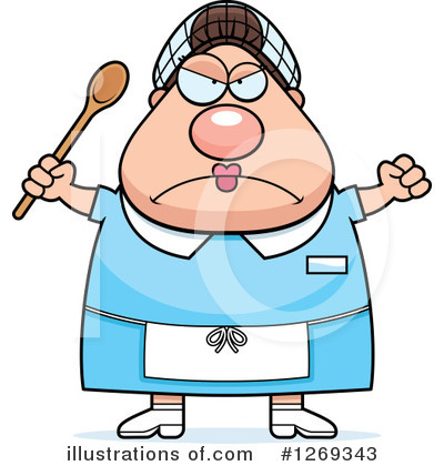 Lunch Lady Clipart #1269343 by Cory Thoman