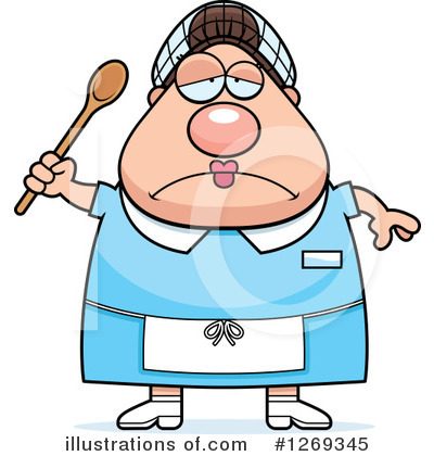 Royalty-Free (RF) Lunch Lady Clipart Illustration by Cory Thoman - Stock Sample #1269345
