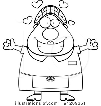 Lunch Lady Clipart #1269351 by Cory Thoman