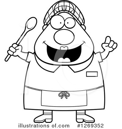Lunch Lady Clipart #1269352 by Cory Thoman