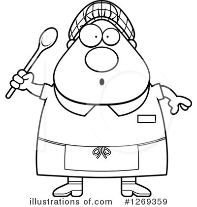 Lunch Lady Clipart #1269359 by Cory Thoman