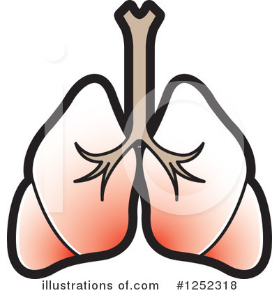 Royalty-Free (RF) Lungs Clipart Illustration by Lal Perera - Stock Sample #1252318
