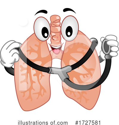 Lungs Clipart #1727581 by BNP Design Studio
