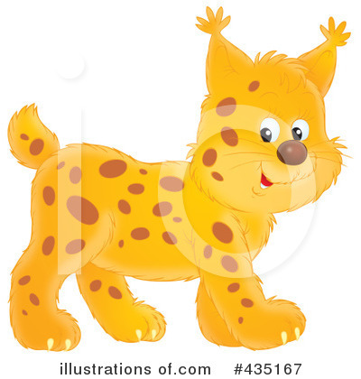 Royalty-Free (RF) Lynx Clipart Illustration by Alex Bannykh - Stock Sample #435167