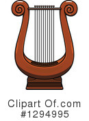 Lyre Clipart #1294995 by Vector Tradition SM