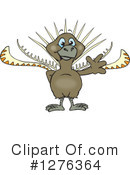 Lyrebird Clipart #1276364 by Dennis Holmes Designs