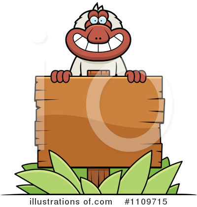 Royalty-Free (RF) Macaque Clipart Illustration by Cory Thoman - Stock Sample #1109715