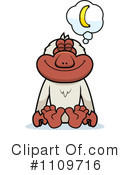 Macaque Clipart #1109716 by Cory Thoman