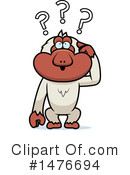 Macaque Clipart #1476694 by Cory Thoman