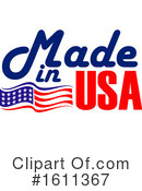 Made In America Clipart #1611367 by Vector Tradition SM