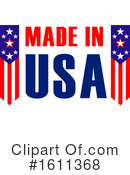 Made In America Clipart #1611368 by Vector Tradition SM