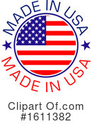 Made In America Clipart #1611382 by Vector Tradition SM