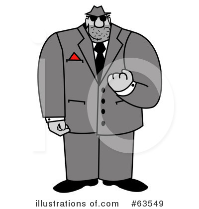 Mobster Clipart #63549 by Andy Nortnik