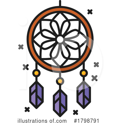 Dream Catcher Clipart #1798791 by Vector Tradition SM
