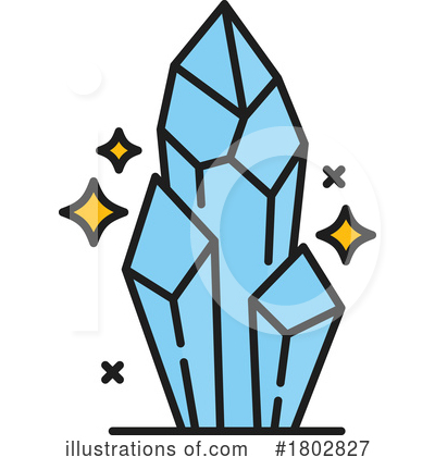Crystals Clipart #1802827 by Vector Tradition SM