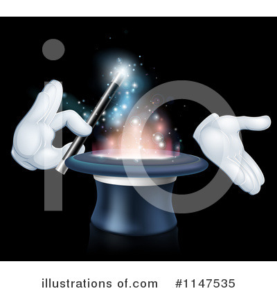 Magician Clipart #1147535 by AtStockIllustration