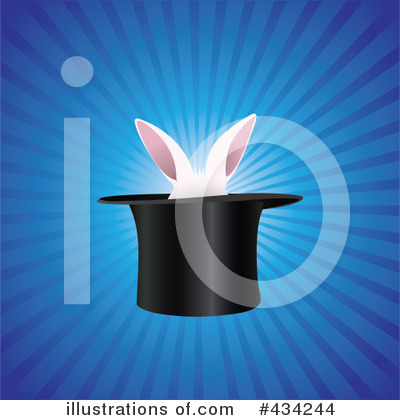 Royalty-Free (RF) Magic Trick Clipart Illustration by Eugene - Stock Sample #434244