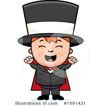 Royalty-Free (RF) Magician Clipart Illustration by Cory Thoman - Stock Sample #1091431