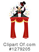 Magician Clipart #1279205 by BNP Design Studio
