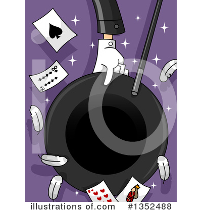 Royalty-Free (RF) Magician Clipart Illustration by BNP Design Studio - Stock Sample #1352488