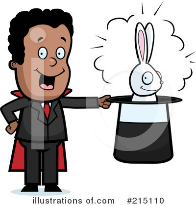 Royalty-Free (RF) Magician Clipart Illustration by Cory Thoman - Stock Sample #215110