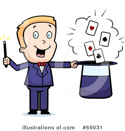 Royalty-Free (RF) Magician Clipart Illustration by Cory Thoman - Stock Sample #69031