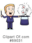 Magician Clipart #69031 by Cory Thoman