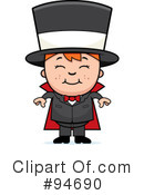 Magician Clipart #94690 by Cory Thoman