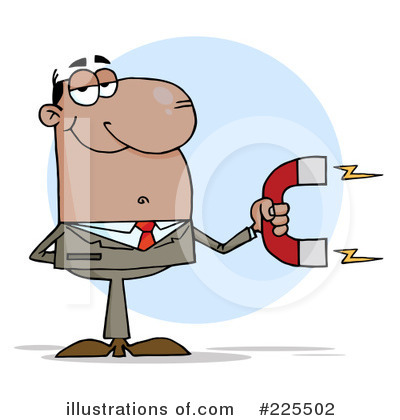 Royalty-Free (RF) Magnet Clipart Illustration by Hit Toon - Stock Sample #225502