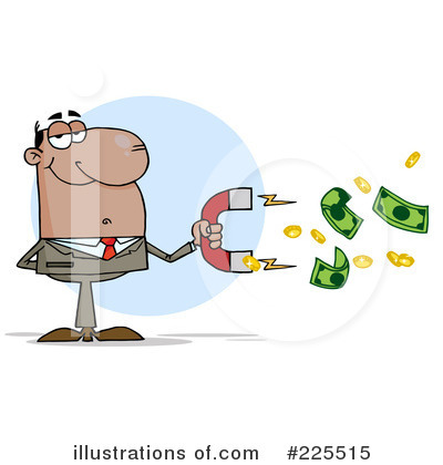 Royalty-Free (RF) Magnet Clipart Illustration by Hit Toon - Stock Sample #225515