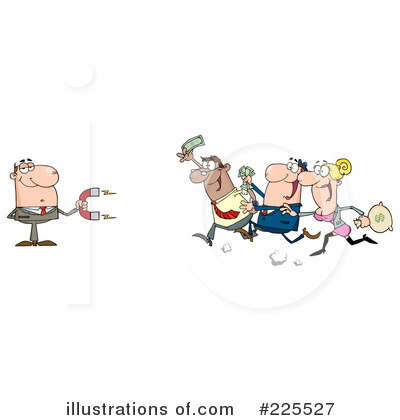 Royalty-Free (RF) Magnet Clipart Illustration by Hit Toon - Stock Sample #225527