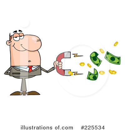 Royalty-Free (RF) Magnet Clipart Illustration by Hit Toon - Stock Sample #225534