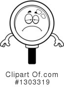 Magnifying Glass Character Clipart #1303319 by Cory Thoman