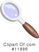 Magnifying Glass Clipart #11886 by AtStockIllustration