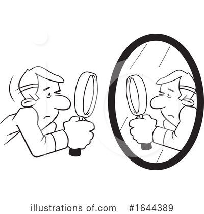 Magnifying Glass Clipart #1644389 by Johnny Sajem