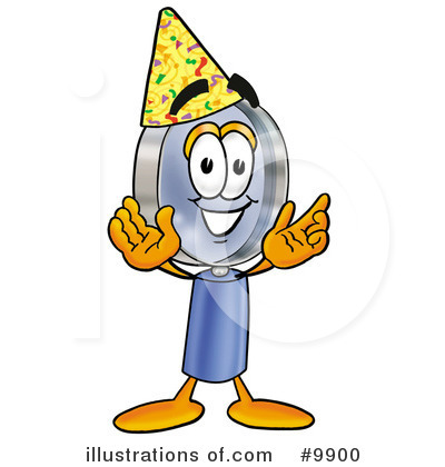 Birthday Clipart #9900 by Mascot Junction