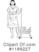 Maid Clipart #1186227 by Lal Perera