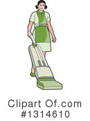 Maid Clipart #1314610 by Lal Perera