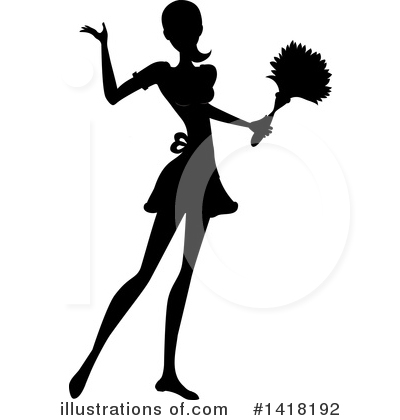 Maid Clipart #1418192 by Pams Clipart