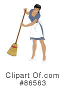 Maid Clipart #86563 by Pams Clipart